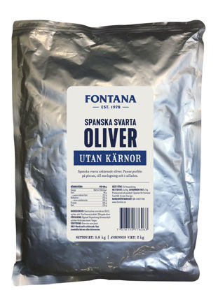 Picture of OLIVER SVARTA UKÄRN PÅSE 4X2KG